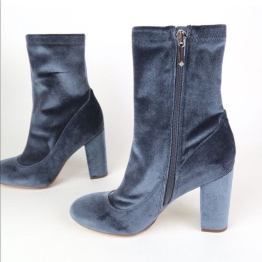 Sam Edelmam Velvet Calexa Sock Bootie NEW $140 - Picture 2 of 8